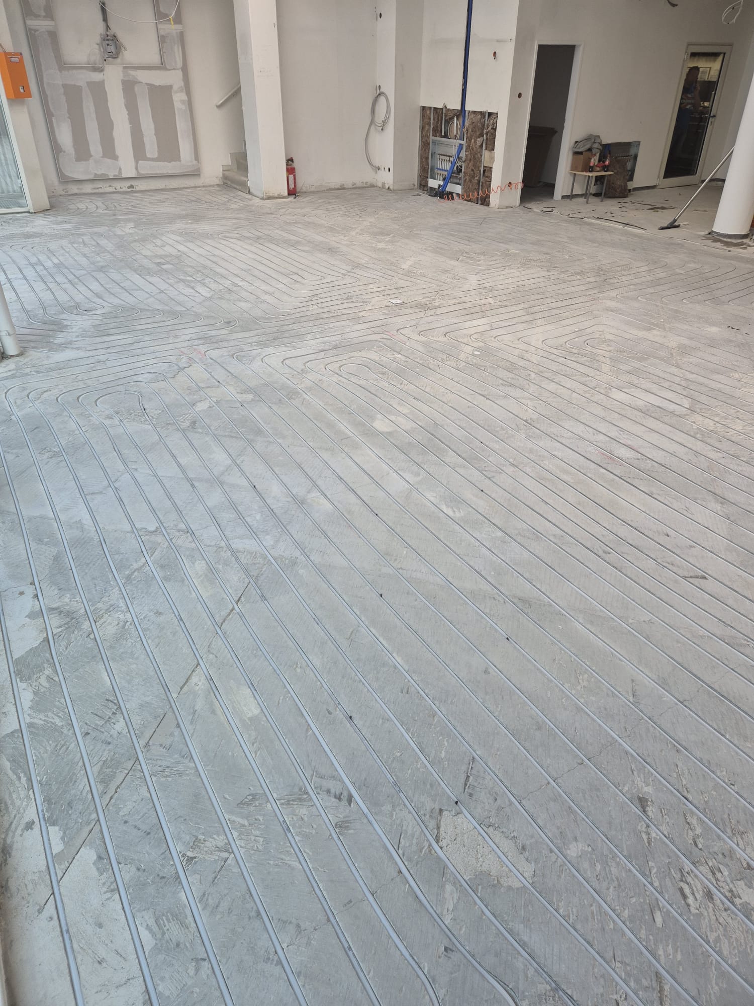 Fußbodenheizung nachrüsten im Altbau – Frästechnik